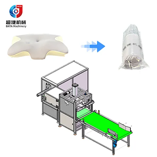 Pillow Compress Rolling Machine