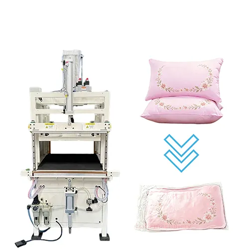 Pneumatic Quilt Pillow Compressing Machine
