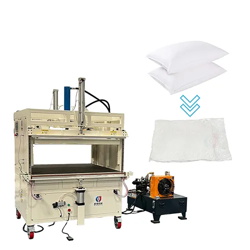 Dual-Station Hydraulics Compress Pack Machine