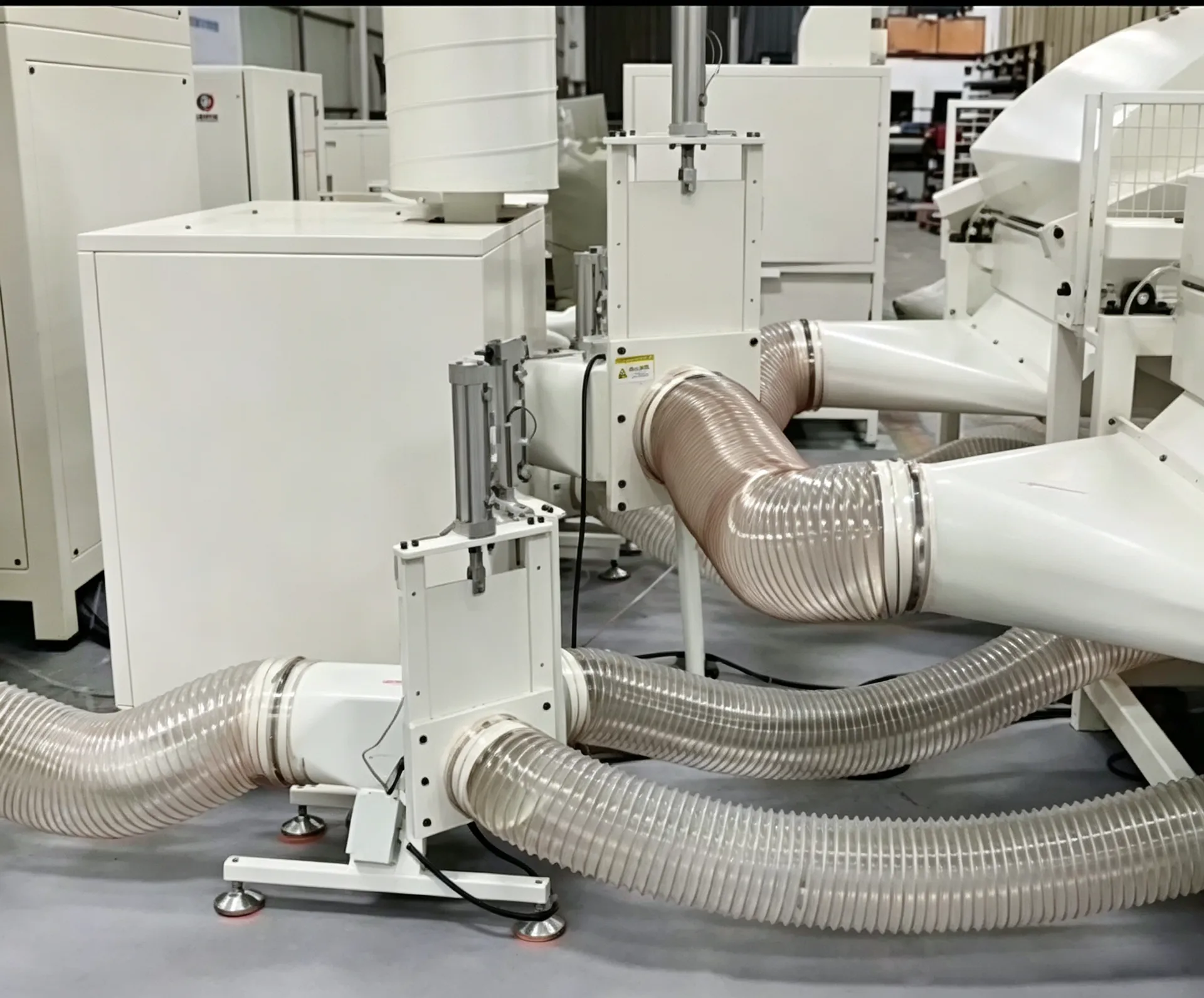 pillow machine tube